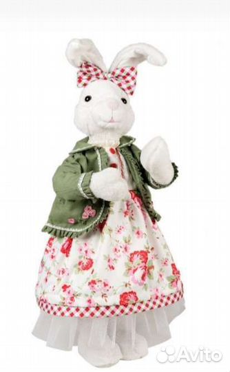 Заяц игрушка интерьерная