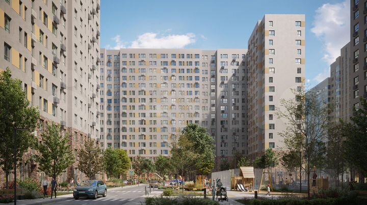 Апартаменты-студия, 21,7 м², 2/17 эт.