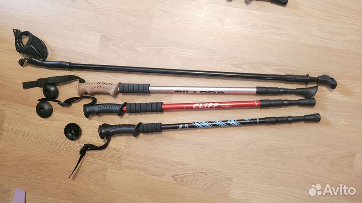 Трекинговые палки разные