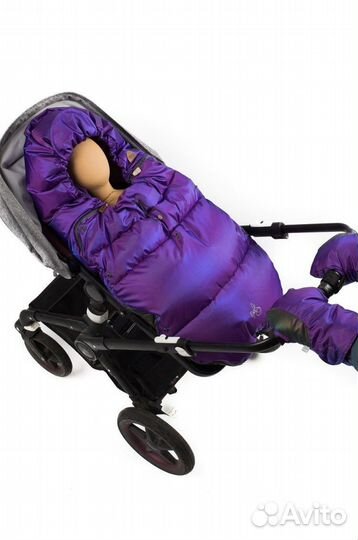 Зимний конверт в коляску