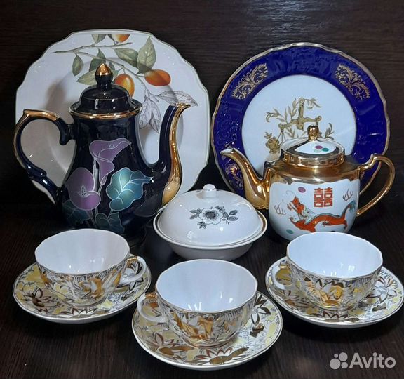 Предметы сервизов СССР