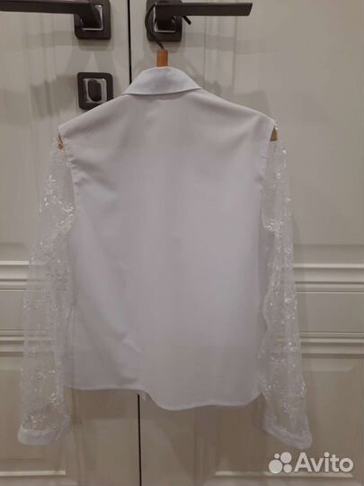 Блузка белая для девочек