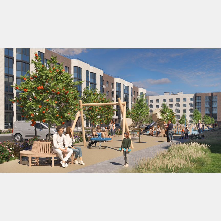 1-к. квартира, 44,8 м², 1/5 эт.