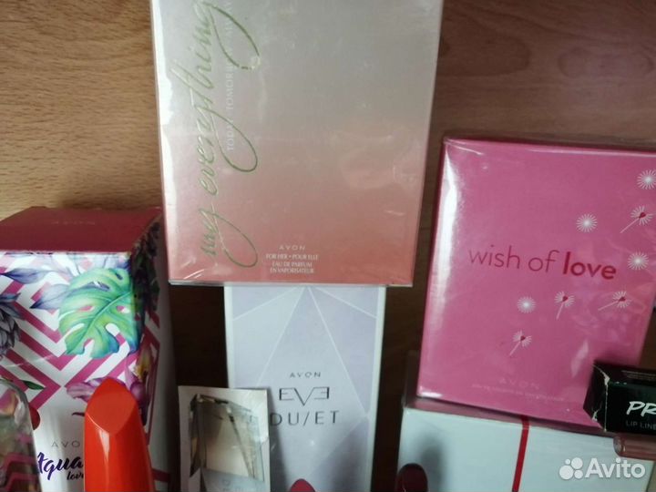 Туалетная вода, помада, тушь Avon