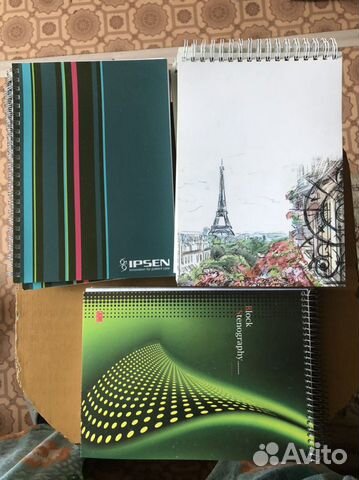 Блокноты, книга учета