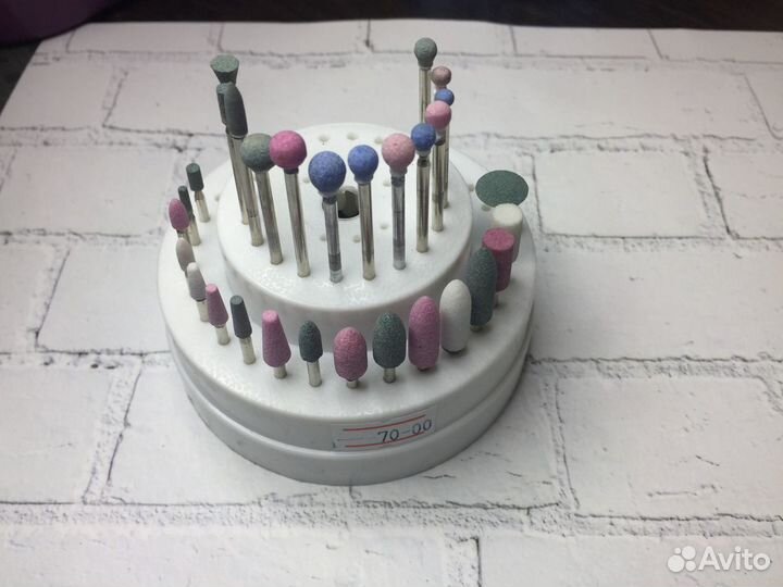 Алмазные фрезы для маникюра аппаратного