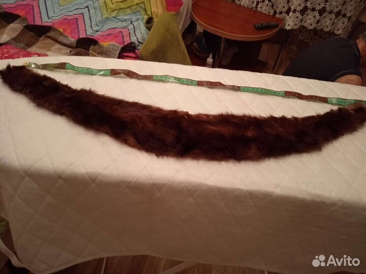 Шкурки норки 4 штуки отличное состояние