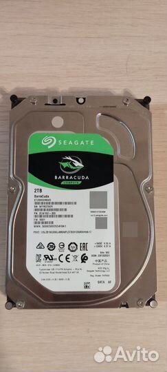 Жесткий диск 2 тб Seagate