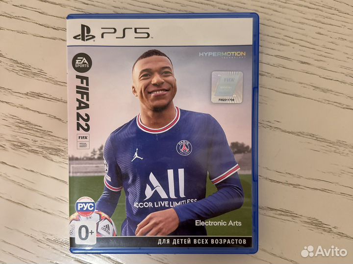 Fifa 22 ps5 диск
