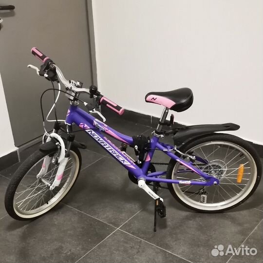 Велосипед подростковый Novatrack Alice 20, фиол