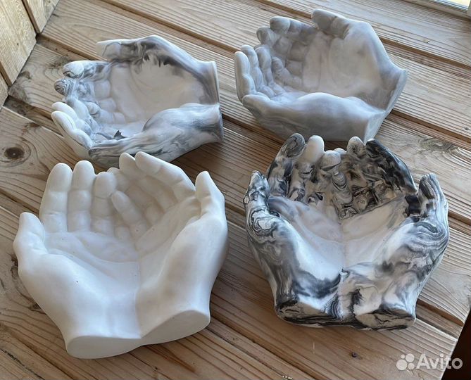 Руки Давида подставка для свечи