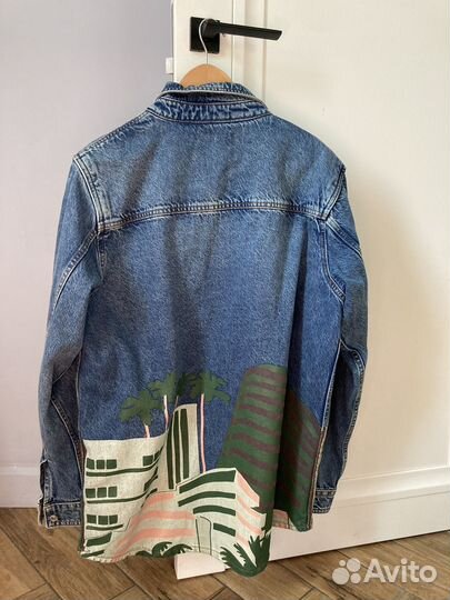 Джинсовая куртка maag размер m