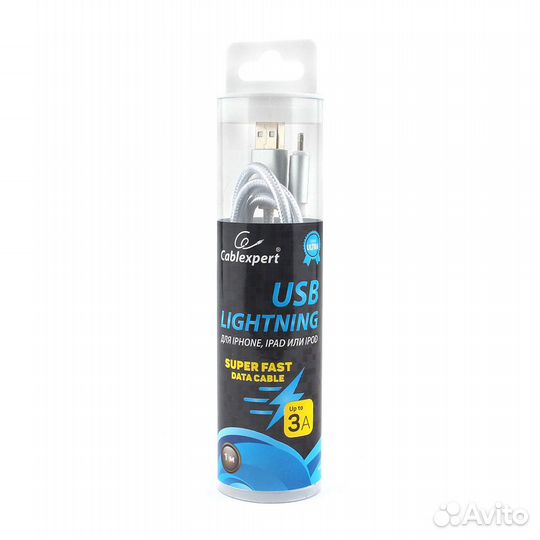 USB кабель для iPhone quick charge 1 м