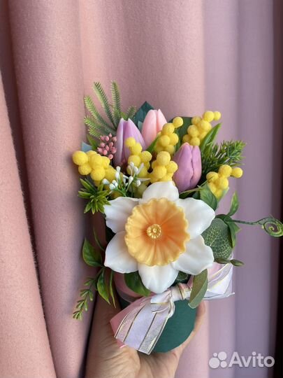 Букет из мыла 