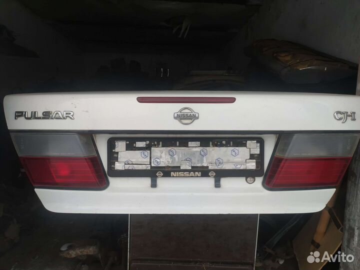 Крышка багажника nissan pulsar