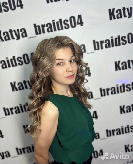 Укладка локоны