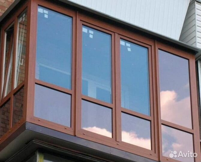 Остекление балконов и лоджий в рассрочку N0953