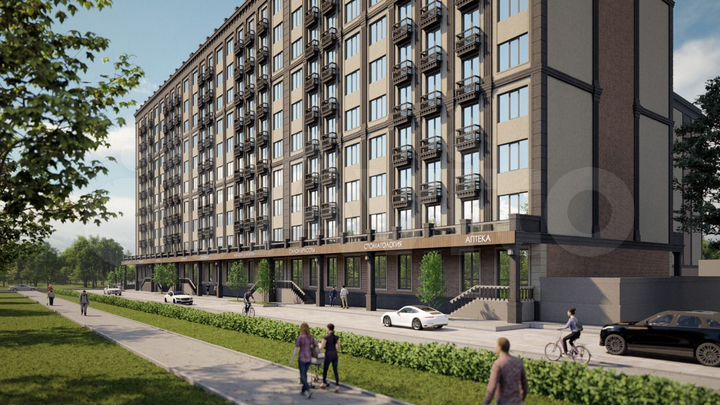 2-к. квартира, 68 м², 3/11 эт.