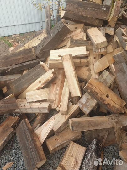 Дрова колотые сосна сухие