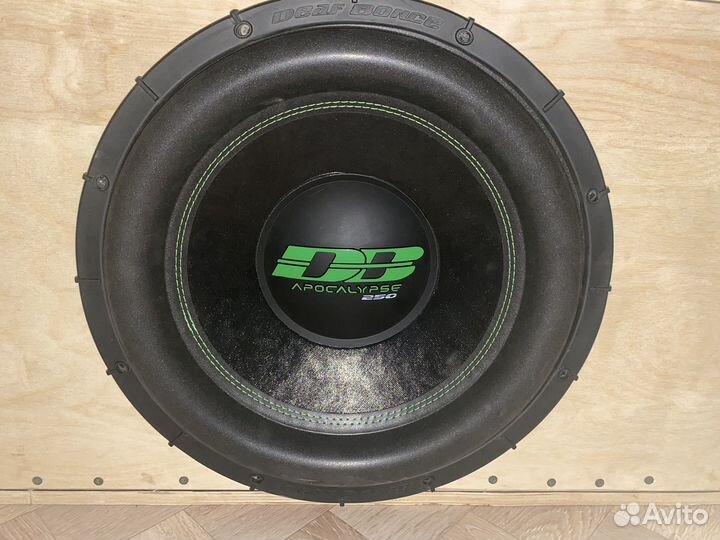 Сабвуфер deaf bounce 15 с усилителем avatar