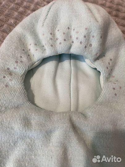 Шапка шлем зимний 4-6 лет Crockid для девочки