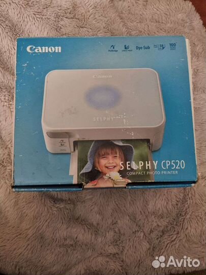 Фотопринтер canon selphy cp520