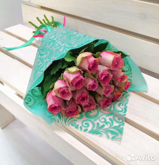 Цветы розы букет