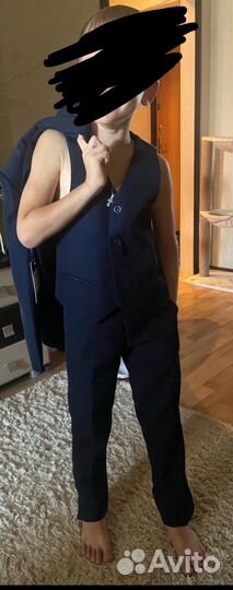 Школьный костюм для мальчика 122