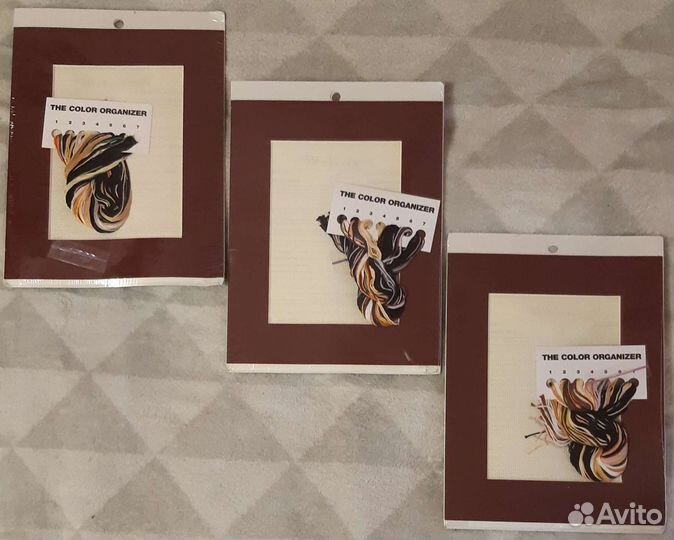 Наборы для вышивания с паспарту, много