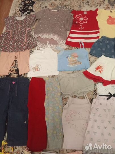 Пакет вещей на девочку 1,5-2, 5 года