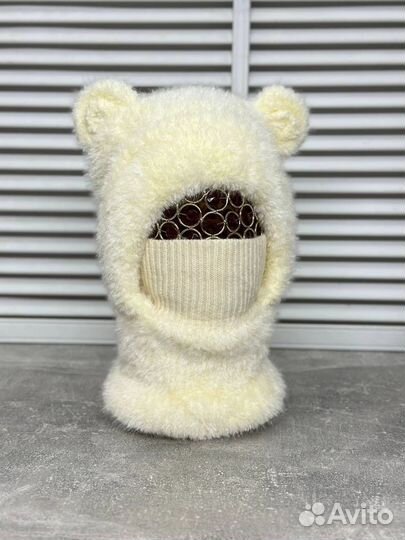 Шапка капор с ушами