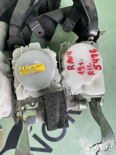 Комплект ремней безопасности сработаные rav xa50