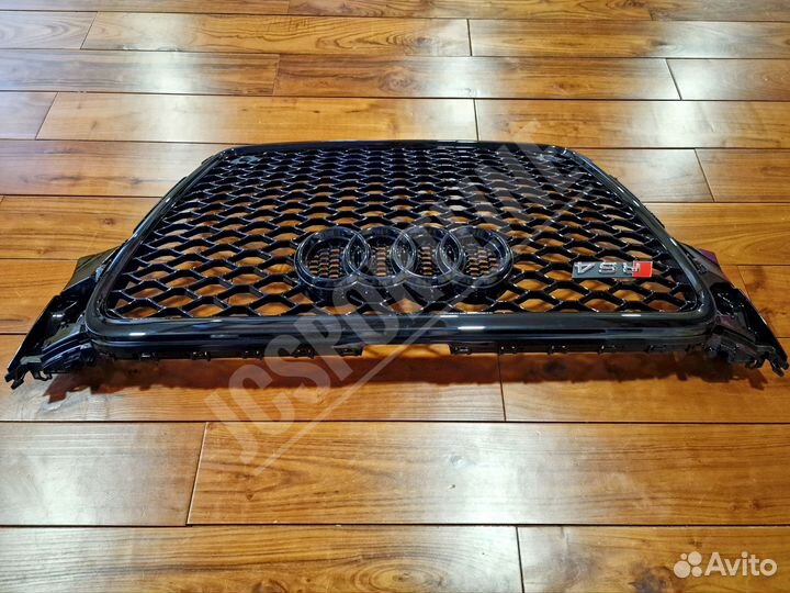 Решетка радиатора Full Black Audi RS4 B8