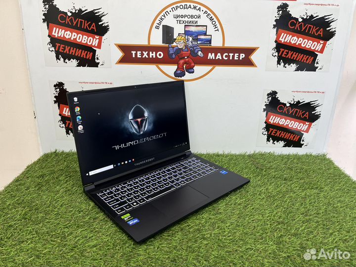 Игровой ноутбук thunderrobot ssd 512 16ram DDR5 RT