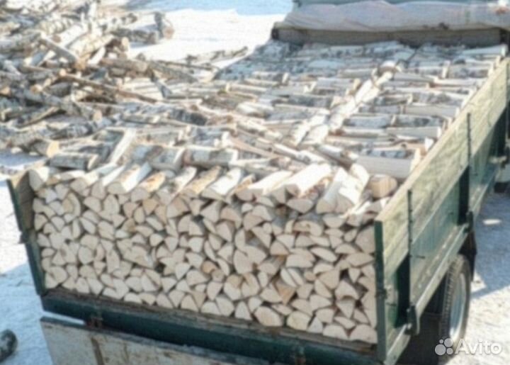 Дрова колотые