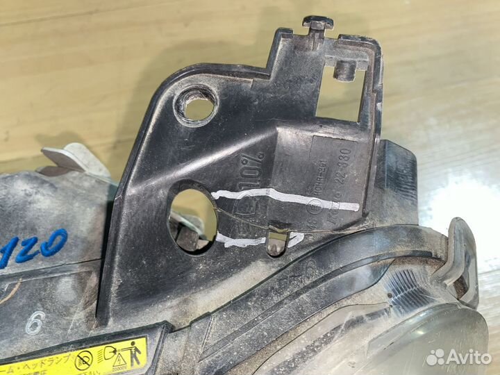 Фара левая Toyota Mark X GRX120