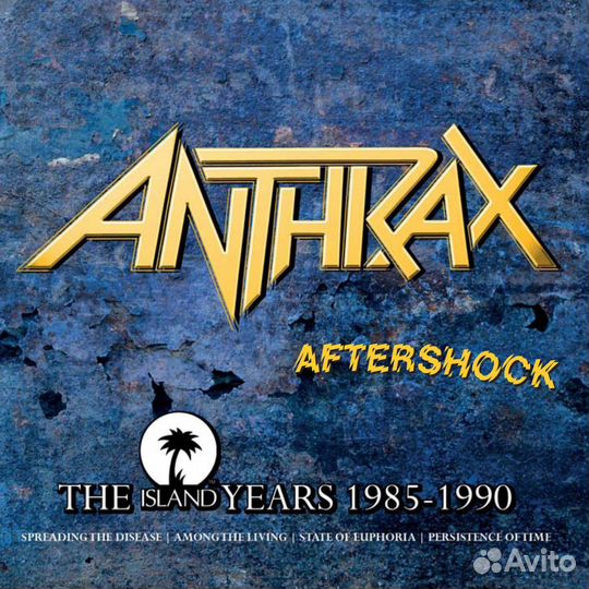 Anthrax - cd box-set Aftershock The Island Years