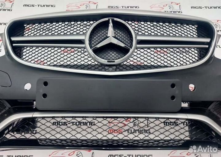 Бампер стиль E63 AMG рест на Mercedes E-class W212