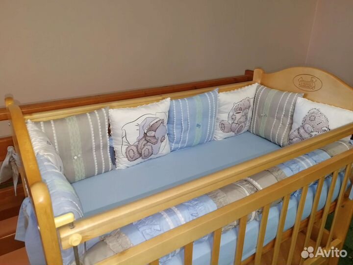 Бортики в детскую кроватку