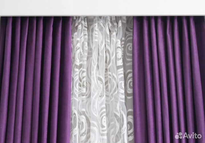 Шторы канвас