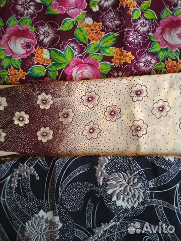 Крепдешин СССР отрез