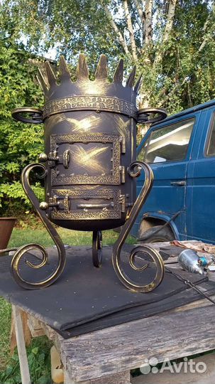 Печь для казана 10- 12 литров