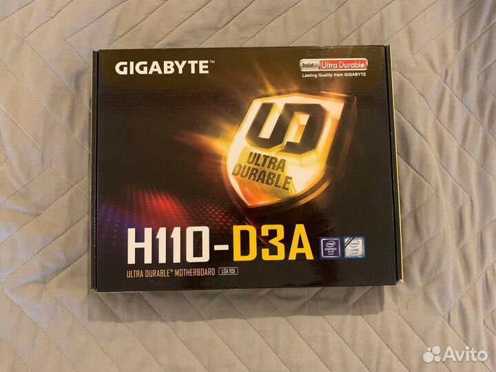 Материнская плата H110-D3A+оперативка+ проц