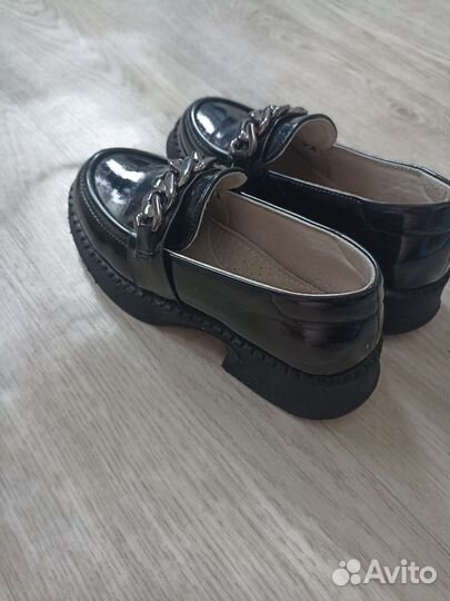 Лоферы туфли детские 33р