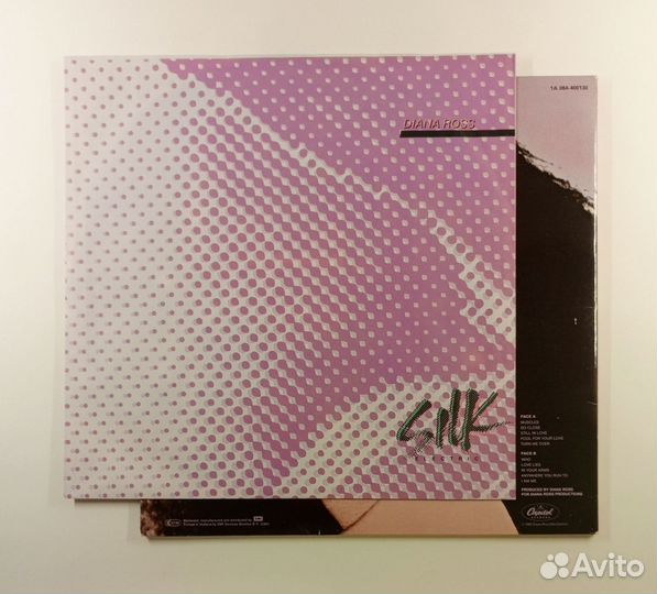 LP Diana Ross – Silk Electric / Holland - 1982