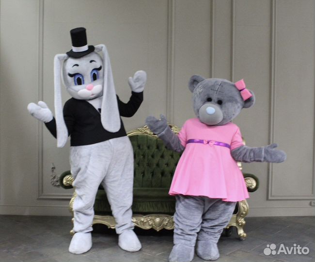 Ростовая кукла Мишка Тедди Поздравление