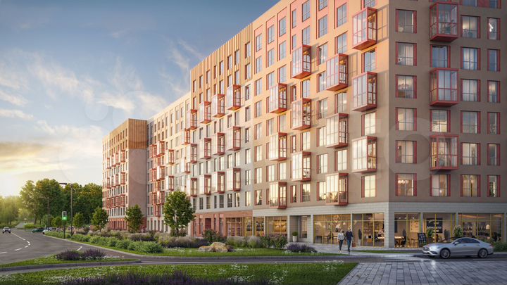 3-к. квартира, 71,2 м², 8/9 эт.