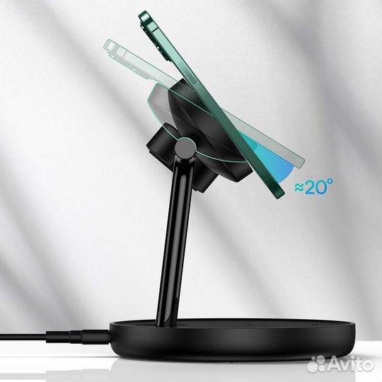 Беспроводное зарядное Baseus MagSafe (wxte000101)