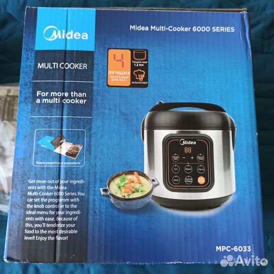 Мультиварка midea MPC - 6033
