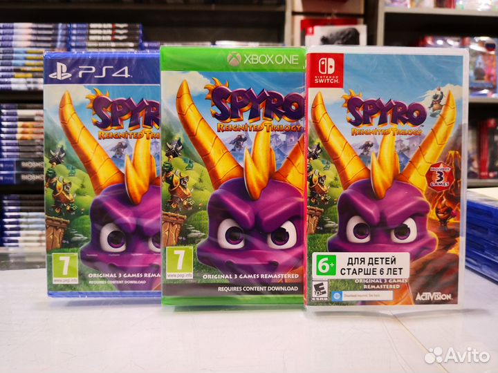 Spyro Reignited Trilogy PS4